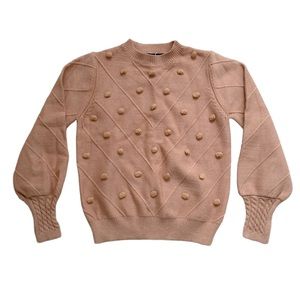 NWT Simplee cable knit pullover sweater